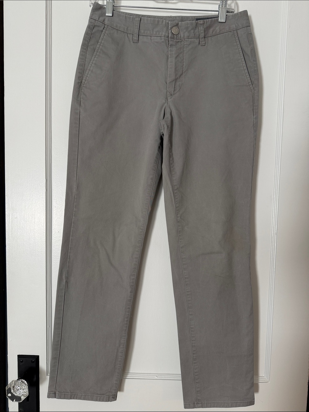 Bonobos Gray Straight Chino Pants 29x30